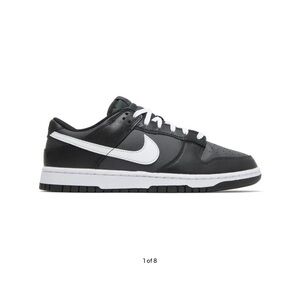 Nike Dunk Low Retro. Black/White-Black-White Size 12